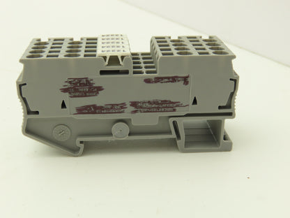 Eaton PT 2.5-4 Feed-Through Terminal Block Gray 4 Wire 600V 2.5mm² Lot of 148