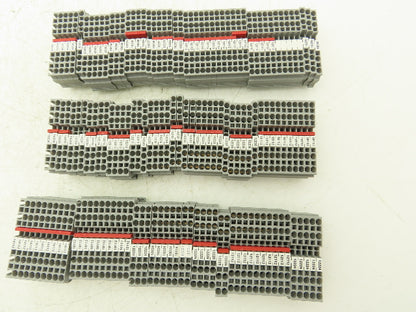 Eaton PT 2.5-4 Feed-Through Terminal Block Gray 4 Wire 600V 2.5mm² Lot of 148