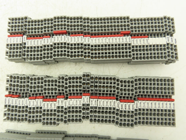 Eaton PT 2.5-4 Feed-Through Terminal Block Gray 4 Wire 600V 2.5mm² Lot of 148