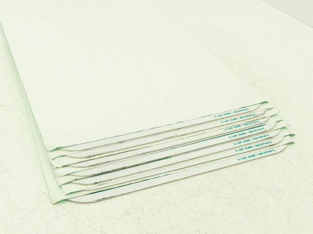 Uline H-1659-SIGN Reserved Parking Sign Green 12 x 18" Aluminum Lot of 8