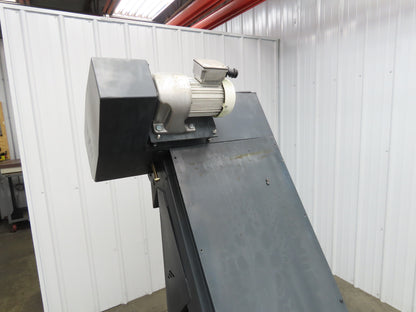 Magnetic Chip Conveyor Scraper Chain w/Coolant Filters 41-44"H 96"L 230/460V 3PH