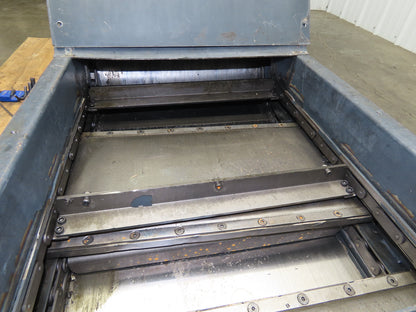 Magnetic Chip Conveyor Scraper Chain w/Coolant Filters 41-44"H 96"L 230/460V 3PH