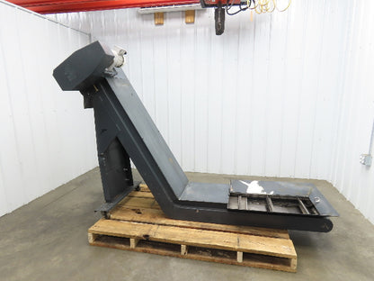 Magnetic Chip Conveyor Scraper Chain w/Coolant Filters 41-44"H 96"L 230/460V 3PH