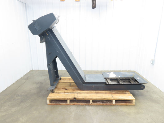 Magnetic Chip Conveyor Scraper Chain w/Coolant Filters 41-44"H 96"L 230/460V 3PH