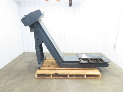Magnetic Chip Conveyor Scraper Chain w/Coolant Filters 41-44"H 96"L 230/460V 3PH