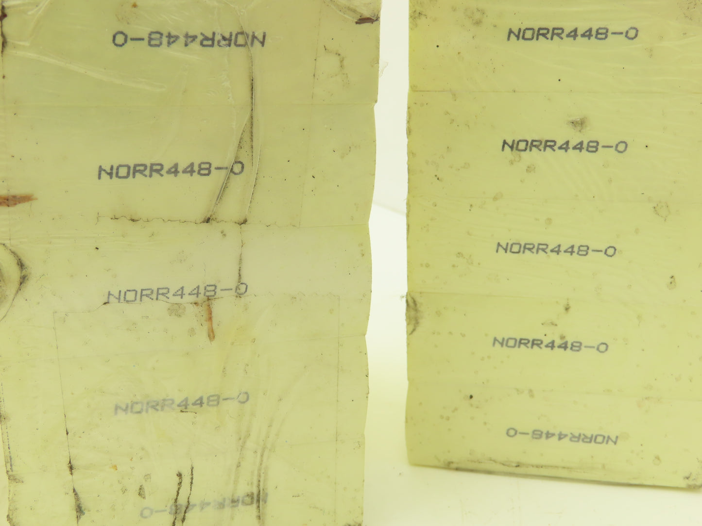 Norton Fine Stone Sharpening/Finishing 20mm x 8mm x 64mm Rounded End Lot of 250