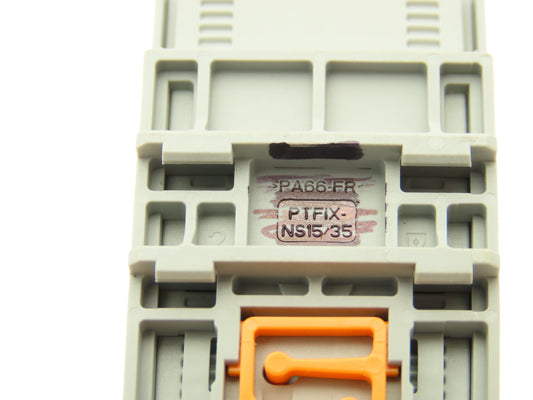 Phoenix Contact PTFIX-NS15/35 Terminal Block Gray 10 Wire 10mm² to 4mm² Lot of 7