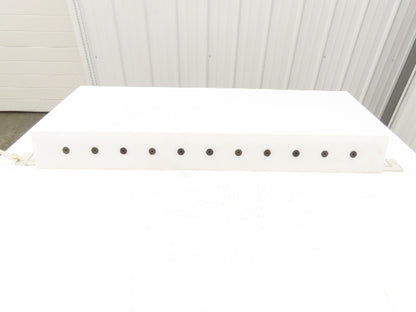 Hytrol BPC/HSS 37" Belt Conveyor Inline Transition Slide Rail Grey 42"OAL