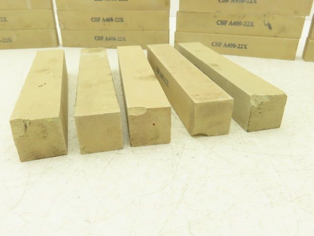 Norton CSF A400-22X Fine Crystalon Stone Sharpening/Finishing Lot of 35