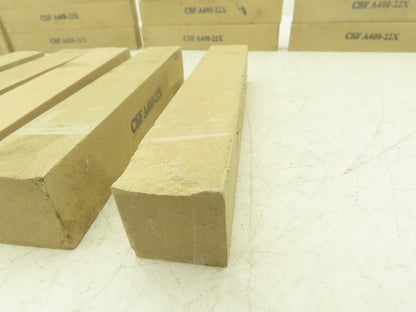 Norton CSF A400-22X Fine Crystalon Stone Sharpening/Finishing Lot of 35