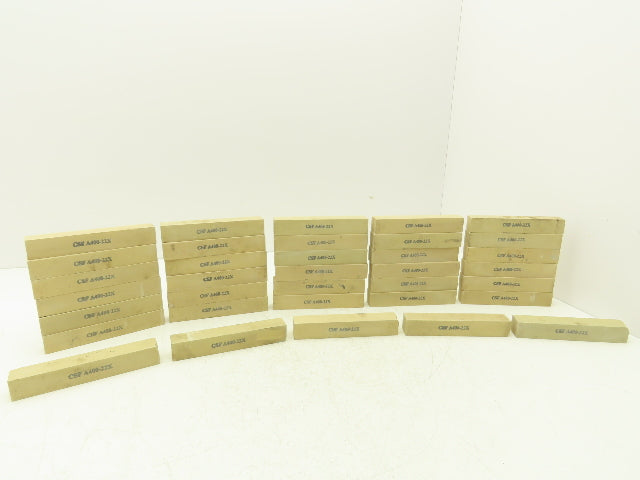 Norton CSF A400-22X Fine Crystalon Stone Sharpening/Finishing Lot of 35