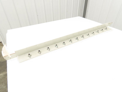 Hytrol BPC/HSS 43" Belt Conveyor Inline Transition Slide Rail Grey 48"OAL