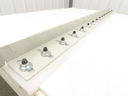 Hytrol BPC/HSS 49" Belt Conveyor Inline Transition Slide Rail Grey 54"OAL