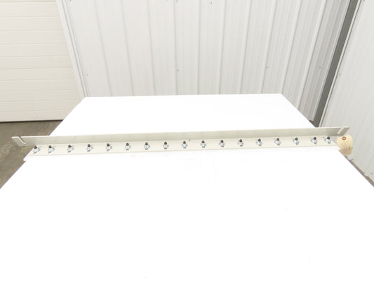 Hytrol BPC/HSS 49" Belt Conveyor Inline Transition Slide Rail Grey 54"OAL