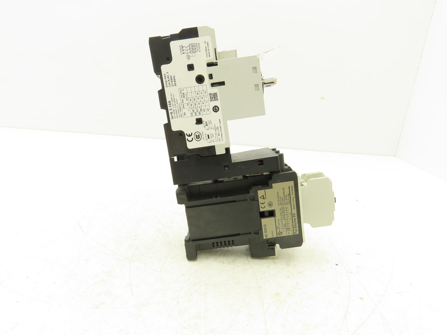 Fuji Electric BM3RHB-010 SC-E02/G 10A Circuit Breaker/Contactor Motor Starter