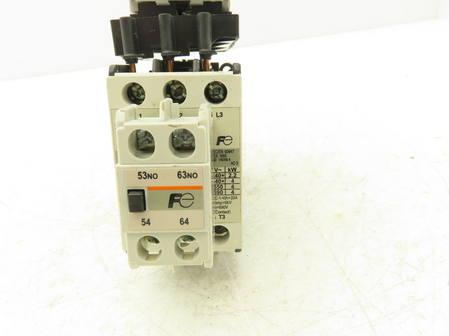 Fuji Electric BM3RHB-010 SC-E02/G 10A Circuit Breaker/Contactor Motor Starter