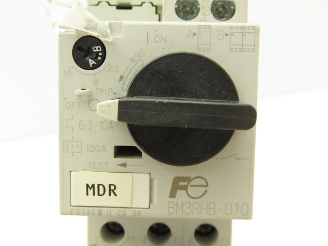 Fuji Electric BM3RHB-010 SC-E02/G 10A Circuit Breaker/Contactor Motor Starter