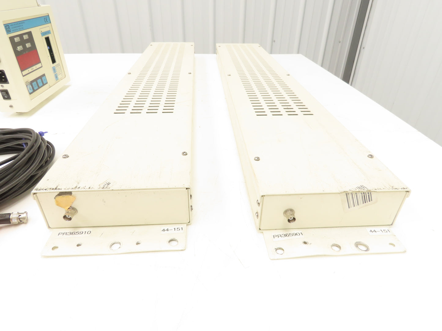 Ludlum 375P-336 Digital Area Monitor Radiation Scintillator Detector Set 40"H