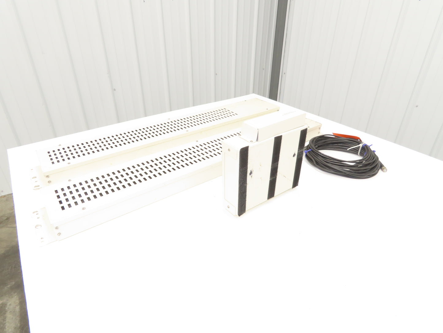 Ludlum 375P-336 Digital Area Monitor Radiation Scintillator Detector Set 40"H