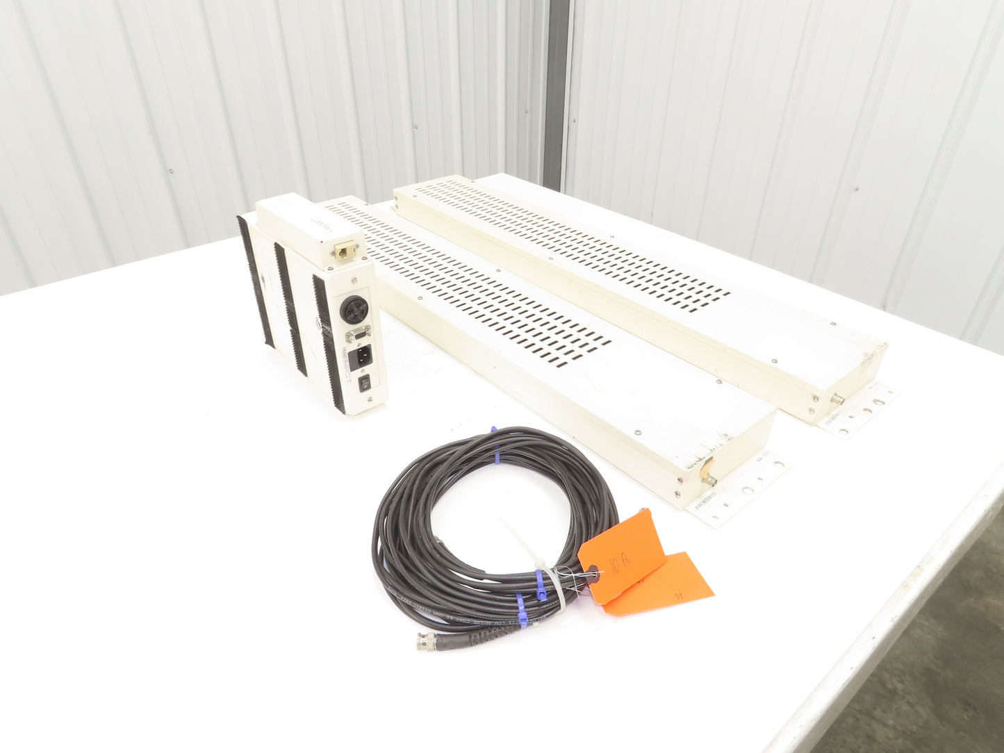 Ludlum 375P-336 Digital Area Monitor Radiation Scintillator Detector Set 40"H