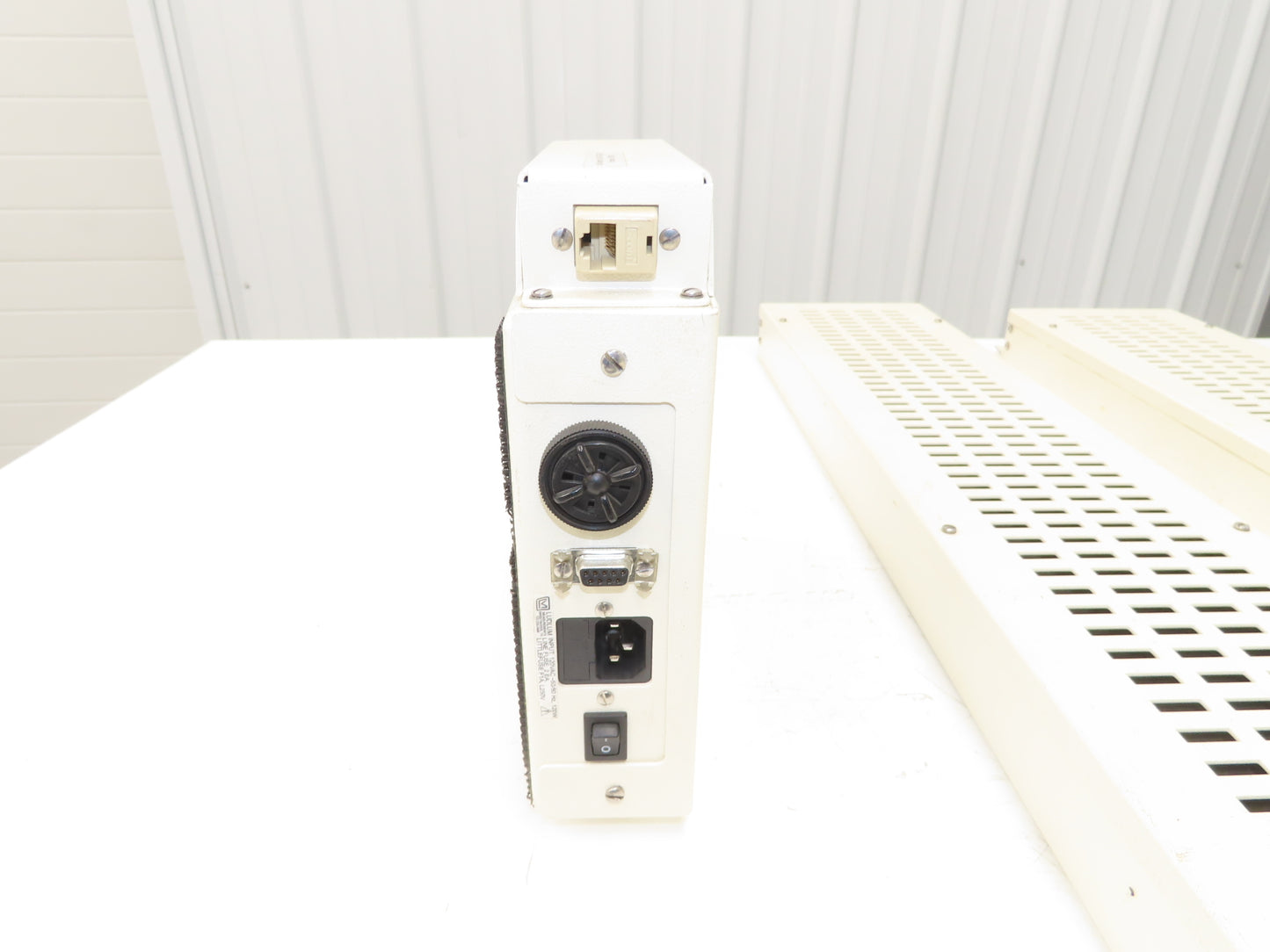 Ludlum 375P-336 Digital Area Monitor Radiation Scintillator Detector Set 40"H