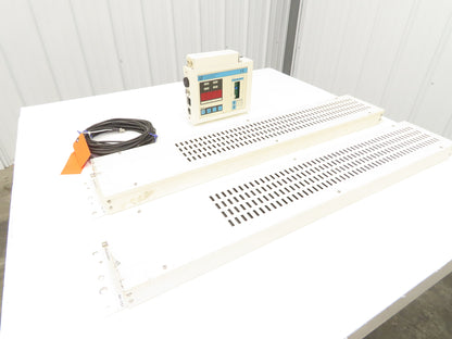 Ludlum 375P-336 Digital Area Monitor Radiation Scintillator Detector Set 40"H