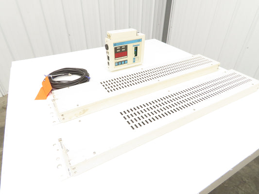 Ludlum 375P-336 Digital Area Monitor Radiation Scintillator Detector Set 40"H