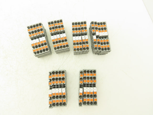Phoenix Contact PT 6-QUATTRO Terminal Block 4 Wire Gray 1000V 6mm² Lot of 30