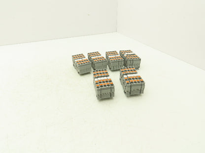Phoenix Contact PT 6-QUATTRO Terminal Block 4 Wire Gray 1000V 6mm² Lot of 30