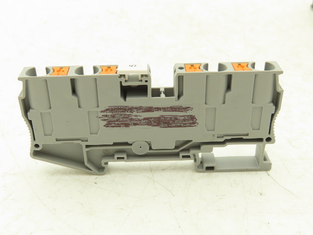 Phoenix Contact PT 6-QUATTRO Terminal Block 4 Wire Gray 1000V 6mm² Lot of 30