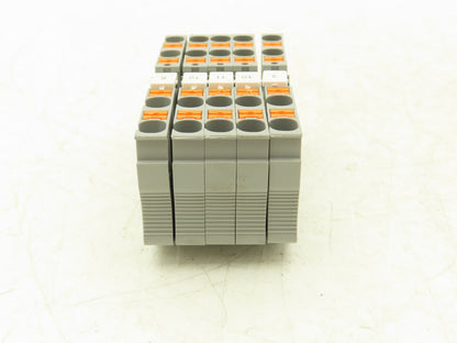 Phoenix Contact PT 6-QUATTRO Terminal Block 4 Wire Gray 1000V 6mm² Lot of 30