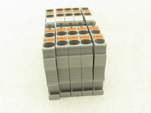 Phoenix Contact PT 6-QUATTRO Terminal Block 4 Wire Gray 1000V 6mm² Lot of 30