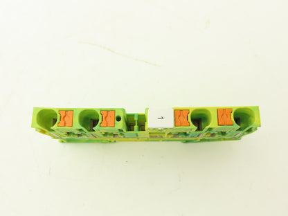 Phoenix Contact PT 6-QUATTRO-PE Terminal Block 4 Wire Ground 6mm² Lot of 14