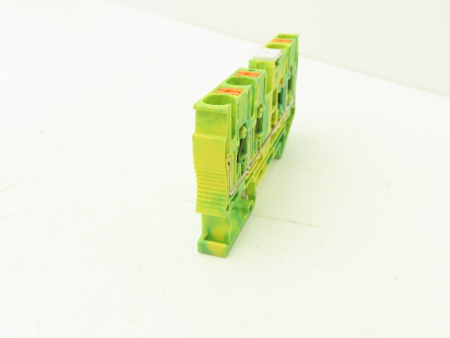 Phoenix Contact PT 6-QUATTRO-PE Terminal Block 4 Wire Ground 6mm² Lot of 14