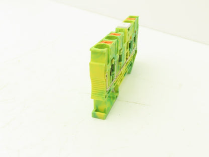Phoenix Contact PT 6-QUATTRO-PE Terminal Block 4 Wire Ground 6mm² Lot of 14