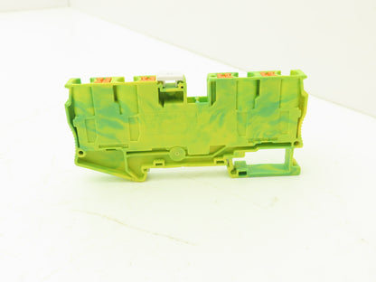Phoenix Contact PT 6-QUATTRO-PE Terminal Block 4 Wire Ground 6mm² Lot of 14
