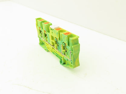 Phoenix Contact PT 6-QUATTRO-PE Terminal Block 4 Wire Ground 6mm² Lot of 14