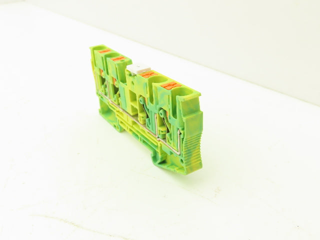 Phoenix Contact PT 6-QUATTRO-PE Terminal Block 4 Wire Ground 6mm² Lot of 14
