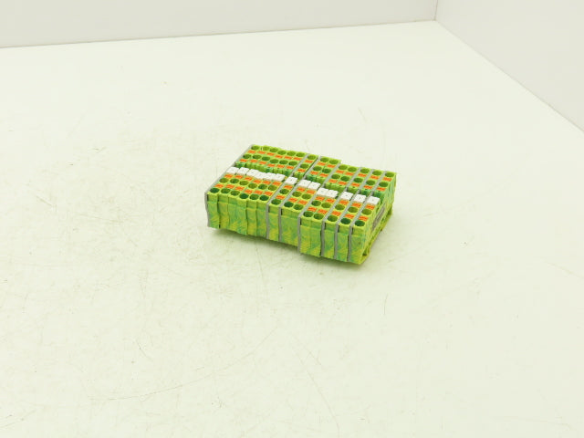 Phoenix Contact PT 6-QUATTRO-PE Terminal Block 4 Wire Ground 6mm² Lot of 14