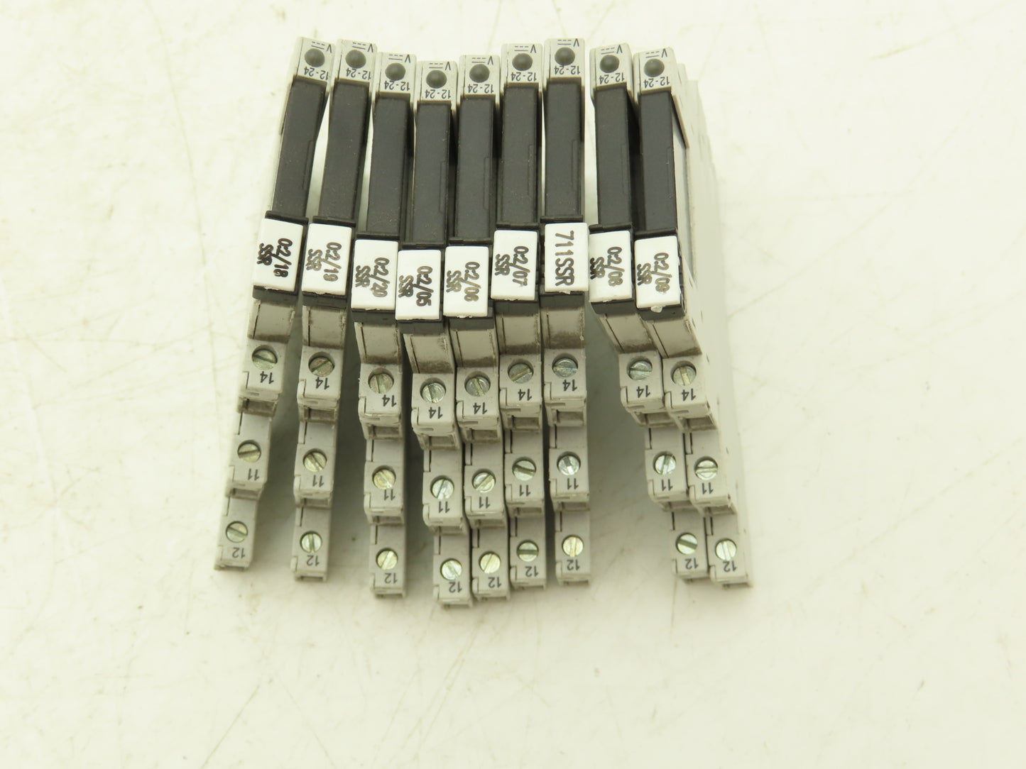 Allen-Bradley 700-HLT1Z Terminal Block Relay 700-TBR24 Ser A 24V Coil Lot of 9