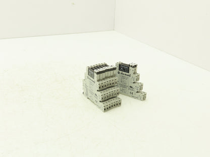 Allen-Bradley 700-HLT1Z Terminal Block Relay 700-TBR24 Ser A 24V Coil Lot of 9