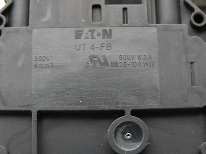 Eaton UT 4-FB Fused Terminal Block LED Indicator 4mm² 250V Lot of 180