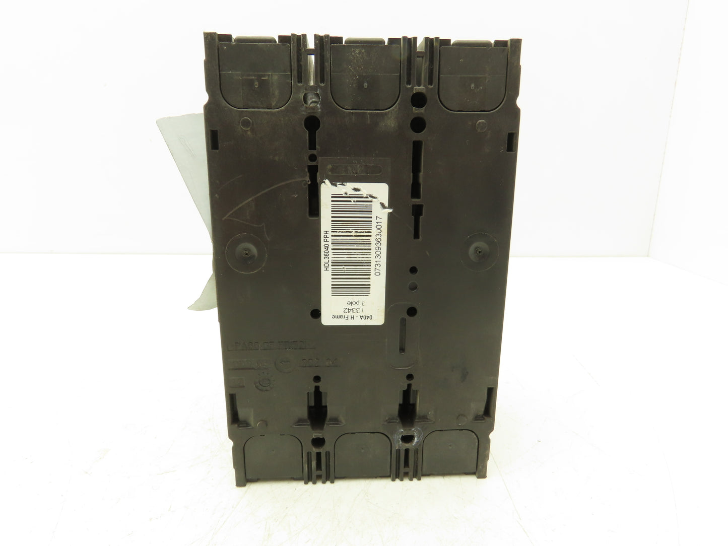 Square D HDL36040 PowerPact Circuit Breaker 40 Amp 3 Pole HD 060 Panel Mount
