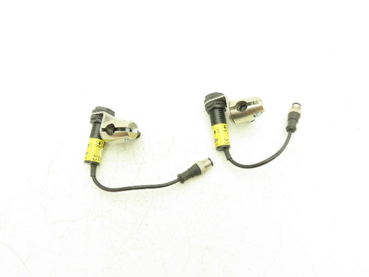 Banner S18-2VPRL-Q5 Photoelectric Sensor Receiver 18mm 10-30VDC  Lot of 2