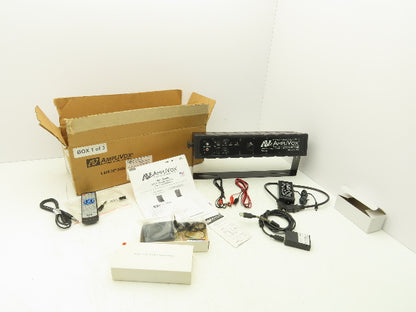 Amplivox SW1234L Amplified Line Array Wireless Microphone & Speaker Rack Mount