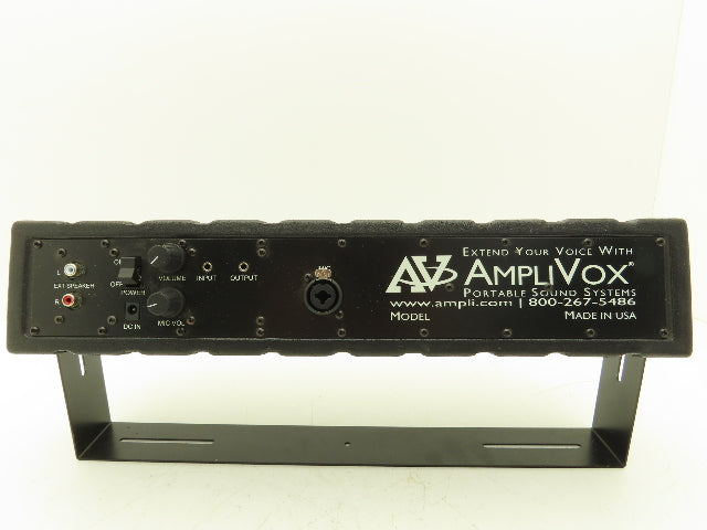 Amplivox SW1234L Amplified Line Array Wireless Microphone & Speaker Rack Mount