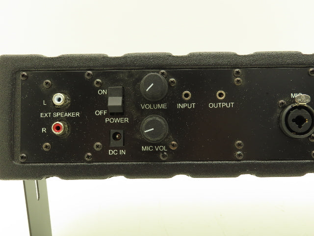 Amplivox SW1234L Amplified Line Array Wireless Microphone & Speaker Rack Mount