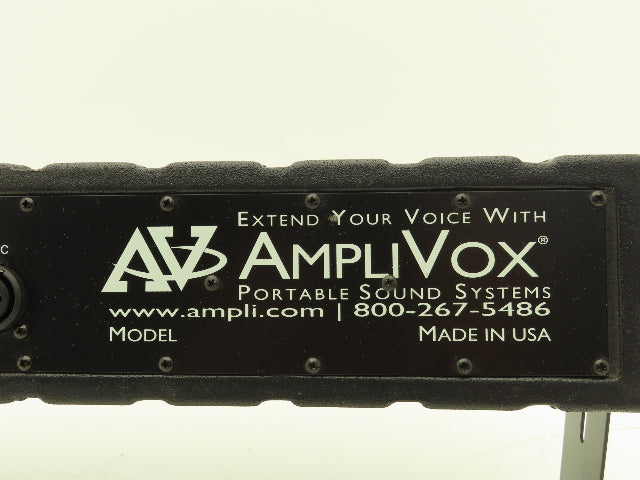 Amplivox SW1234L Amplified Line Array Wireless Microphone & Speaker Rack Mount