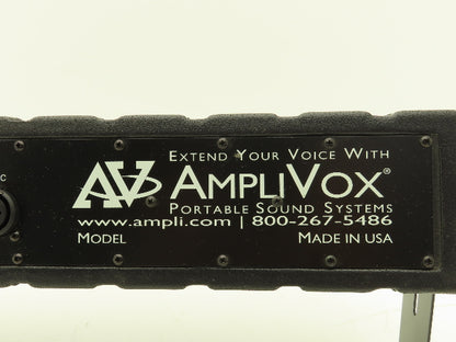 Amplivox SW1234L Amplified Line Array Wireless Microphone & Speaker Rack Mount