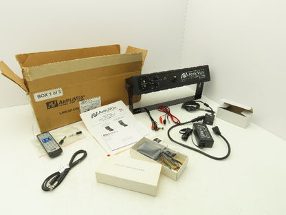 Amplivox SW1234L Amplified Line Array Wireless Microphone & Speaker Rack Mount